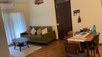 Hall Image of 1200 Sq.ft 2 BHK Apartment / Flat for rent in Sangolda Goa for Rs. 60000