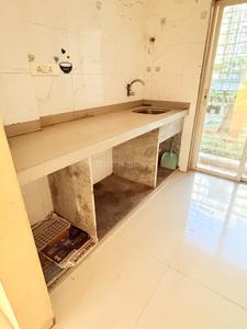 Kitchen Image of 665 Sq.ft 1 BHK Apartment / Flat for sale in Geomatrix Silver Crest, Panvel Navi Mumbai for Rs. 6700000
