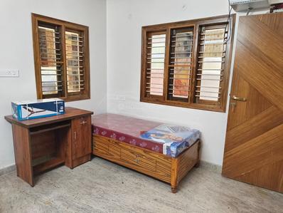 Bedroom Image of 500 Sq.ft 1 RK Independent House for rent in Jakkur Bengaluru for Rs. 15000