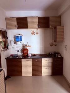 Kitchen Image of 600 Sq.ft 2 BHK Apartment / Flat for sale in Shivansh Sharnam, Kalali Vadodara for Rs. 3400000