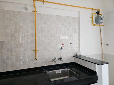 Kitchen Image of 800 Sq.ft 2 BHK Apartment / Flat for sale in Nyati Elan, Wagholi Pune for Rs. 6200000