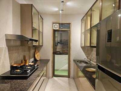 Kitchen Image of 649 Sq.ft 2 BHK Apartment / Flat for sale in Siddha Sky, Sion Mumbai for Rs. 16600000