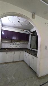 Kitchen Image of 920 Sq.ft 3 BHK Builder Floor for rent in Dabri New Delhi for Rs. 24000