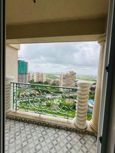 Balcony Image of 1160 Sq.ft 2 BHK Apartment / Flat for rent in Tharwani Vedant Palacia Wing A Aetius, Kalyan West Kalyan for Rs. 30500
