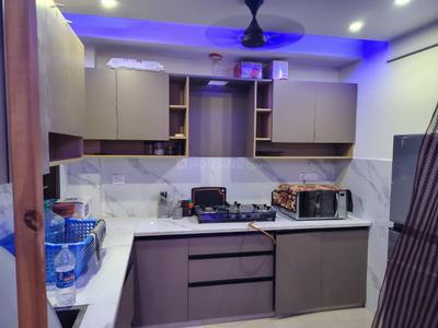 Kitchen Image of 891 Sq.ft 3 BHK Apartment / Flat for sale in Delhi Rajdhani Apartments, Nilothi New Delhi for Rs. 5000000