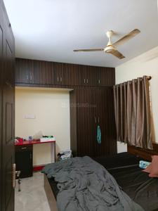 Bedroom Image of 1010 Sq.ft 2 BHK Independent House for rent in Kasturi Nagar Bengaluru for Rs. 27000