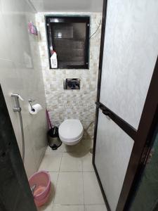 Bathroom Image of 550 Sq.ft 1 BHK Apartment / Flat for rent in Kopar Khairane Navi Mumbai for Rs. 28000