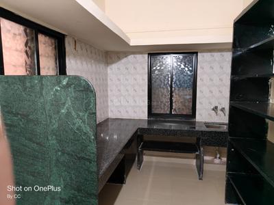 Kitchen Image of 600 Sq.ft 1 RK Independent House for rent in Pimple Gurav Pune for Rs. 10000
