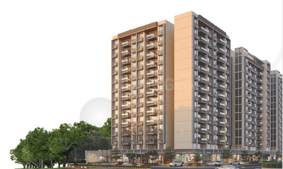 Image of 2142 Sq.ft 3 BHK Apartment / Flat for sale in Sargasan, Gandhinagar for Rs. 8330000
