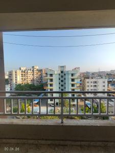 Balcony Image of 1070 Sq.ft 2 BHK Apartment / Flat for rent in Sai Krupa Galaxy Phase II, Thergaon Pune for Rs. 19000