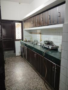 Kitchen Image of 1200 Sq.ft 2 BHK Builder Floor for rent in Sector 16 Faridabad for Rs. 22000