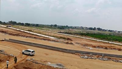 Image of 180 Sq.ft Residential Plot / Land for sale in Myakalas Akshita Visionary City, Pulumamidi, Hyderabad for Rs. 4390000