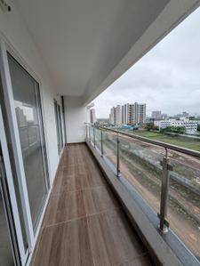 Balcony Image of 1900 Sq.ft 3 BHK Apartment / Flat for rent in Gera World Of Joy, Upper Kharadi Pune for Rs. 64000