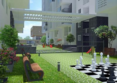 Image of 1611 Sq.ft 3 BHK Apartment / Flat for sale in BPS Twin Towers, Santosh Nagar, Hyderabad for Rs. 12100000