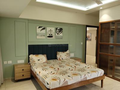 Bedroom Image of 3350 Sq.ft 4 BHK Apartment / Flat for sale in Paarijat Eclat, Iscon Ambli Road Ahmedabad for Rs. 53000000