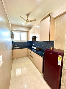 Kitchen Image of 1200 Sq.ft 1 BHK Builder Floor for rent in Sector 40 Gurgaon for Rs. 37000