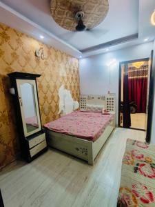 Bedroom Image of 580 Sq.ft 2 BHK Builder Floor for rent in Nawada New Delhi for Rs. 18000