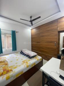Bedroom Image of 650 Sq.ft 1 BHK Builder Floor for rent in Harlur Bengaluru for Rs. 26500