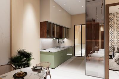 Kitchen Image of 2700 Sq.ft 4 BHK Independent House for sale in Nipania Indore for Rs. 18100000