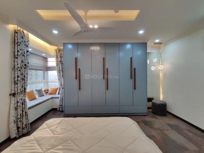 Bedroom Image of 2270 Sq.ft 4.5 BHK Apartment / Flat for rent in Bhartiya Nikoo Homes Phase 2, Thanisandra Bengaluru for Rs. 150000