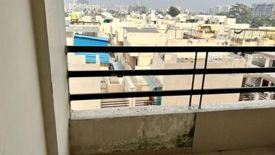 Balcony Image of 535 Sq.ft 2 BHK Apartment / Flat for rent in Pyramid City 4, Besa Pipla Nagpur for Rs. 13000