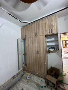 Bedroom Image of 598 Sq.ft 1 BHK Builder Floor for rent in DDA Akshardham Apartments, Sector 19 Dwarka New Delhi for Rs. 17000