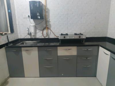 Kitchen Image of 1710 Sq.ft 3 BHK Apartment / Flat for sale in Turquoise Greenz, Shela Ahmedabad for Rs. 6966000