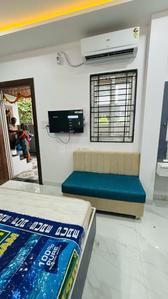 Bedroom Image of 1000 Sq.ft 1 RK Builder Floor for rent in Mahalakshmi Nagar Indore for Rs. 13000