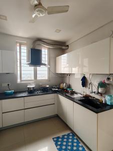 Kitchen Image of 1900 Sq.ft 3 BHK Apartment / Flat for rent in Aditya Empress Towers, Shaikpet Hyderabad for Rs. 60000