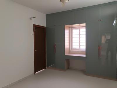Bedroom Image of 1960 Sq.ft 3 BHK Apartment / Flat for rent in Vijay RVs Sai Vanamali, Miyapur Hyderabad for Rs. 53000