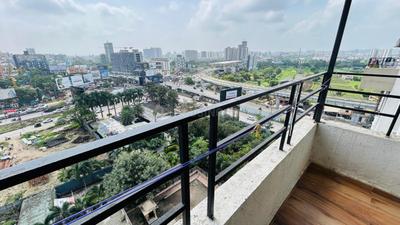 Balcony Image of 1100 Sq.ft 2 BHK Apartment / Flat for rent in Vaishnavi Sahil Vighnesh Residency, Wakad Pune for Rs. 38000
