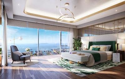 Bedroom Image of 1050 Sq.ft 2 BHK Apartment / Flat for sale in Piramal Aranya, Byculla Mumbai for Rs. 35000000