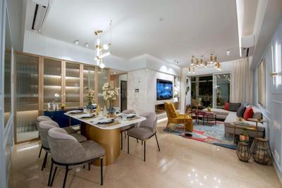 Hall Image of 1350 Sq.ft 3 BHK Apartment / Flat for sale in Lodha Bella Vita, Kondhwa Pune for Rs. 15300000