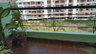 Balcony Image of 1178 Sq.ft 2 BHK Apartment / Flat for rent in Vidya Heritaze Plaza, Mahadevapura Bengaluru for Rs. 50000