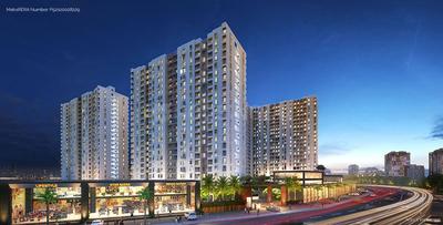 Image of 1050 Sq.ft 2 BHK Apartment / Flat for rent in VJ Yashone Infinitee, Punawale, Pune for Rs. 24000