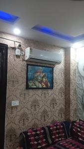 Bedroom Image of 750 Sq.ft 2 BHK Builder Floor for rent in Mansa Ram Park New Delhi for Rs. 22000
