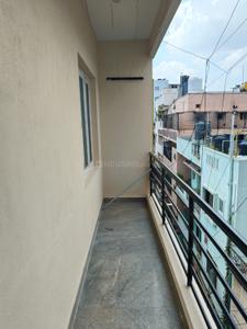 Balcony Image of 550 Sq.ft 1 BHK Builder Floor for rent in New Tippasandra Bengaluru for Rs. 20000