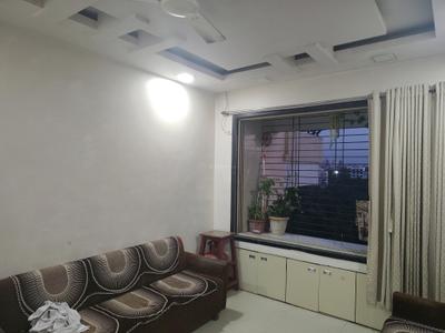 Living Room Image of 700 Sq.ft 1 BHK Apartment / Flat for rent in Raunak Delight, Kasarvadavali Thane for Rs. 16150