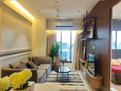 Living Room Image of 600 Sq.ft 1 BHK Apartment / Flat for sale in J P Rishabh Tower, Andheri West Mumbai for Rs. 15500000