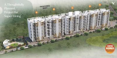 Image of 1275 Sq.ft 3 BHK Apartment / Flat for sale in Mohisha The Skylark, Ravet, Pune for Rs. 8000000