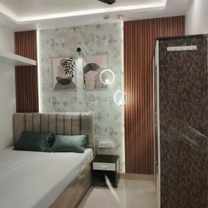Bedroom Image of 850 Sq.ft 2 BHK Builder Floor for rent in Hoodi Bengaluru for Rs. 38000