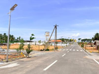 Image of 1500 Sq.ft Residential Plot / Land for sale in Shrii Vishakha City, Mathampalayam, Coimbatore for Rs. 1050000