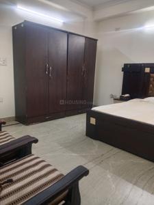 Bedroom Image of 1500 Sq.ft 1 BHK Builder Floor for rent in Sector 17 Gurgaon for Rs. 36000