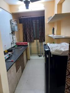 Kitchen Image of 963 Sq.ft 2 BHK Apartment / Flat for rent in Swagat Afford, Sargasan Gandhinagar for Rs. 24000