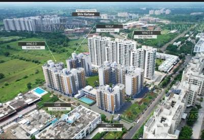 Image of 1125 Sq.ft 2 BHK Apartment / Flat for sale in Om Shiv Solitaire, Mihan, Nagpur for Rs. 5287500