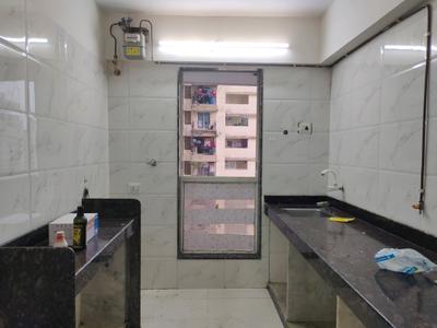 Kitchen Image of 470 Sq.ft 1 BHK Apartment / Flat for sale in Dharti Pressidio, Kandivali West Mumbai for Rs. 9200000