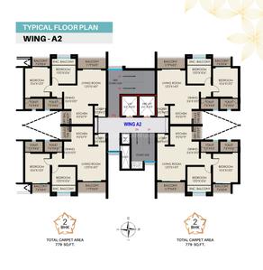 Image of 950 Sq.ft 2 BHK Apartment / Flat for sale in Moshi, Pune for Rs. 5400000