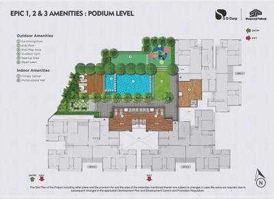Image of 1000 Sq.ft 2 BHK Apartment / Flat for sale in Shapoorji Pallonji The Canvas Residences, Sewri, Mumbai for Rs. 25500000