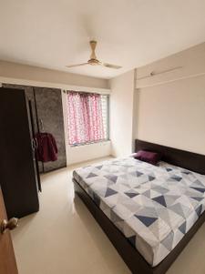 Bedroom Image of 650 Sq.ft 1 BHK Apartment / Flat for rent in Siddharth Ganga Tower, Kalyani Nagar Pune for Rs. 41000