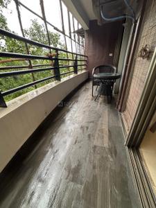 Balcony Image of 1150 Sq.ft 3 BHK Apartment / Flat for rent in Skyline Poseidon, Andheri West Mumbai for Rs. 130000